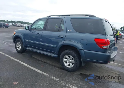 2005 Toyota Sequoia Sr5 V8 из США, поврежденный, VIN 5TDBT44A95S248889